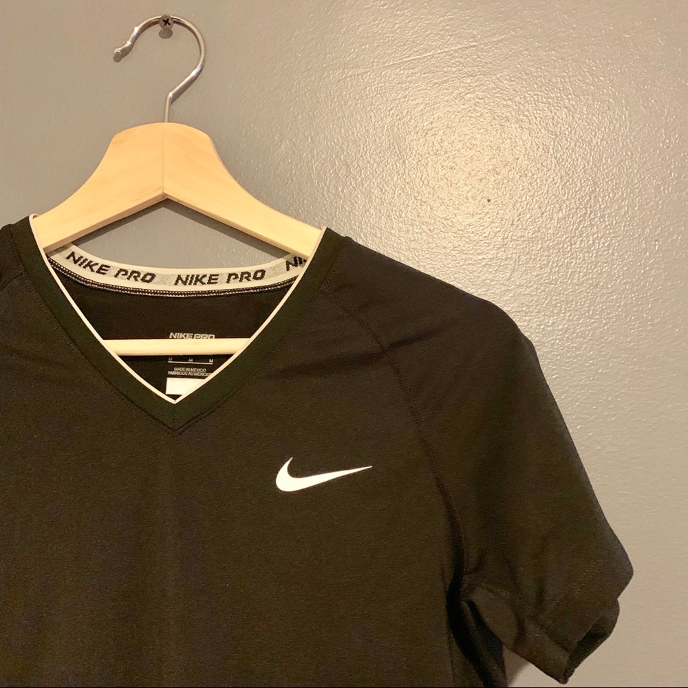Nike Pro Dri-fit Black Short Sleeve Tee